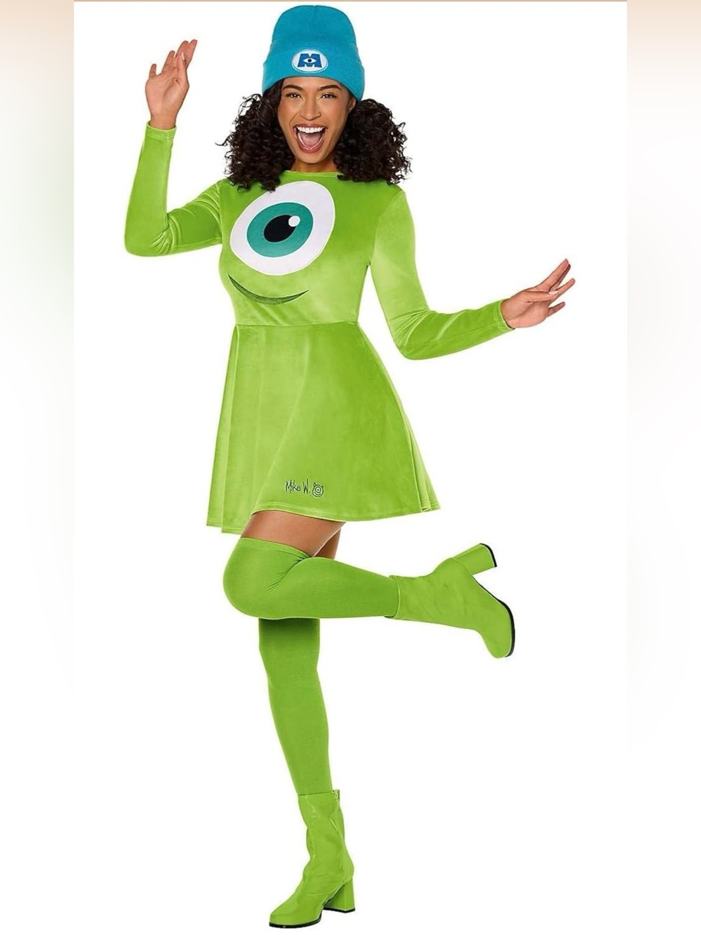 Adult Mike Wazowski dress costume - Monsters Inc.